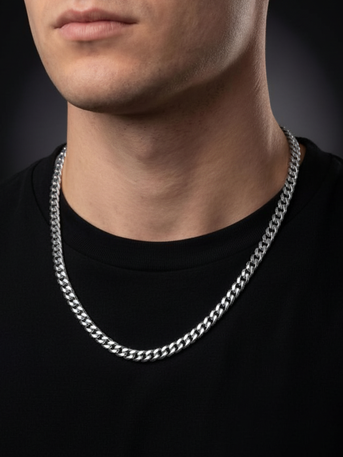 Silver Miami Cuban Chain