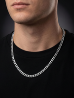 Silver Miami Cuban Chain