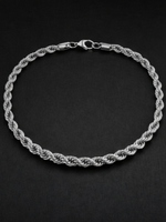 Silver Rope Chain 8mm