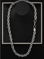 Silver Rope Chain 8mm