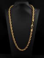 9ct Gold Filled Rope Chain 8mm