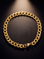 Gold Filled Cuban Bracelet 8mm