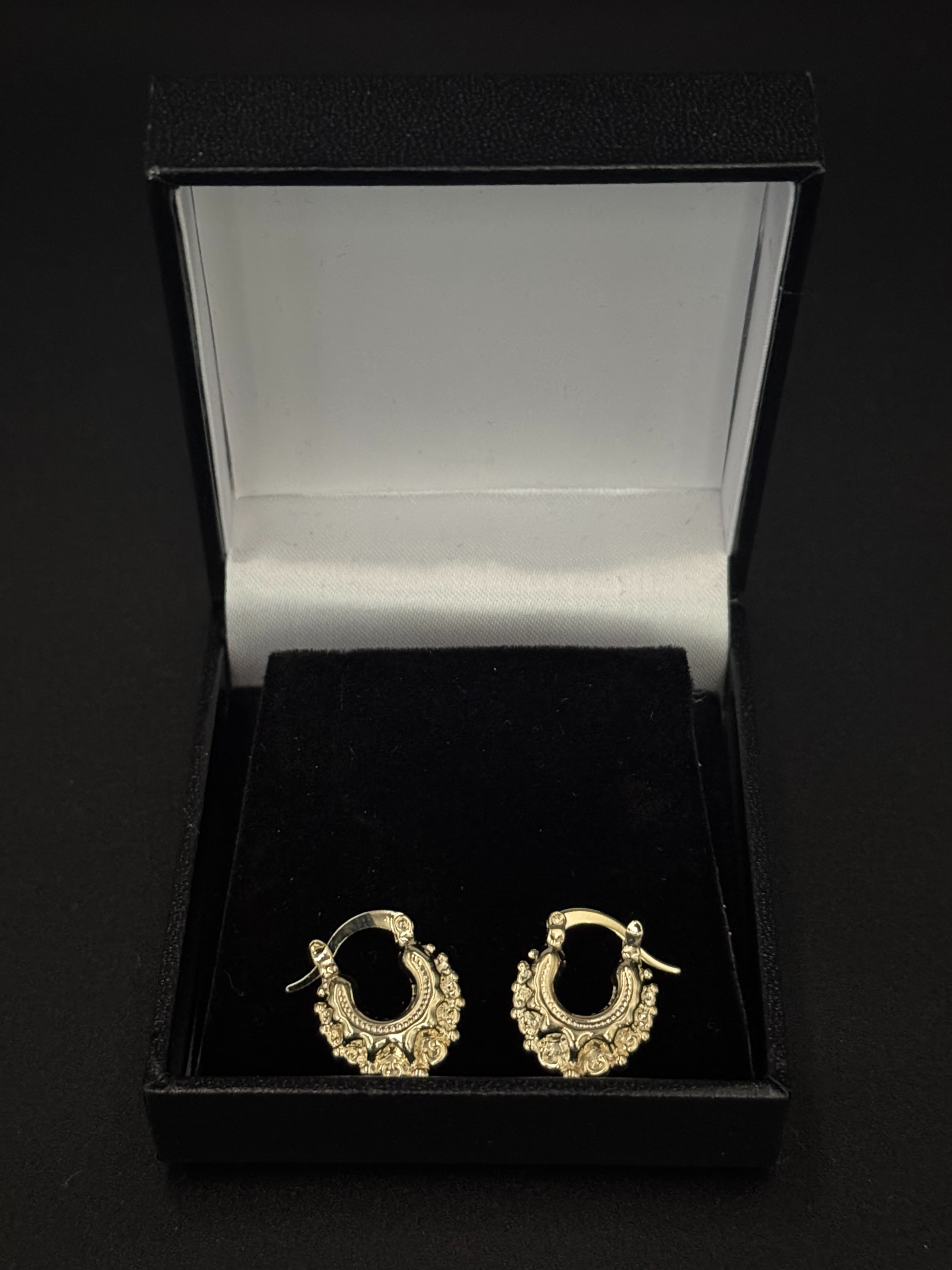 9ct Gold filled Baby Creole Earrings