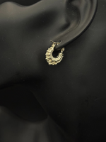 9ct Gold filled Baby Creole Earrings