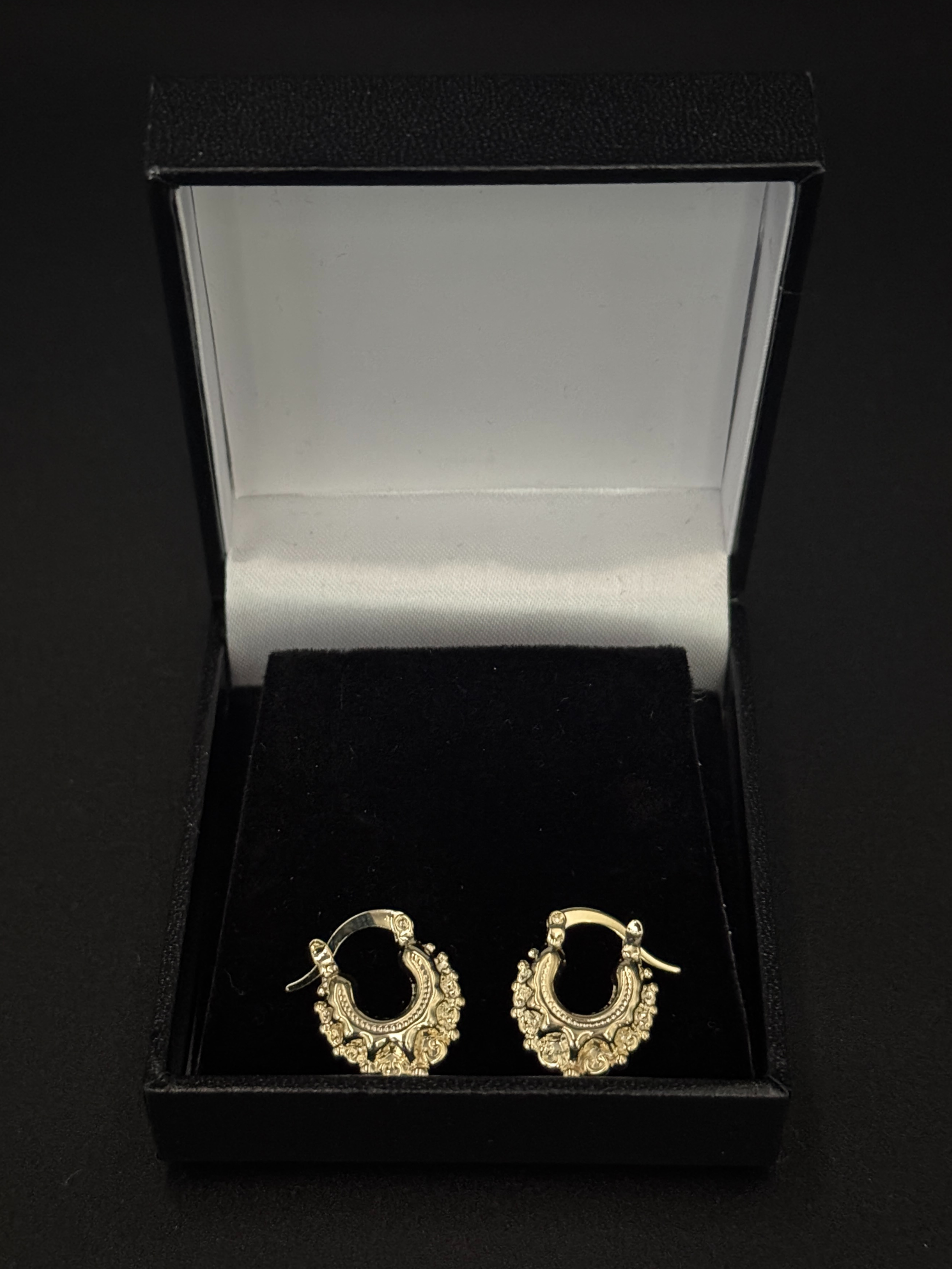 🎁 9ct Gold filled Baby Creole Earrings (100% off)