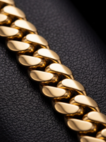 Gold Filled XL Cuban Set 20mm - Diamond Clasp