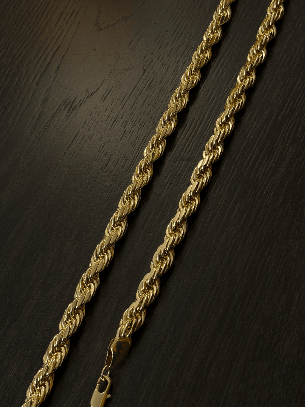 *NEW* 9ct Gold Filled Diamond Cut Rope Chain 10mm