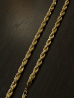 *NEW* 9ct Gold Filled Diamond Cut Rope Chain 10mm