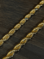 *NEW* 9ct Gold Filled Diamond Cut Rope Chain 10mm