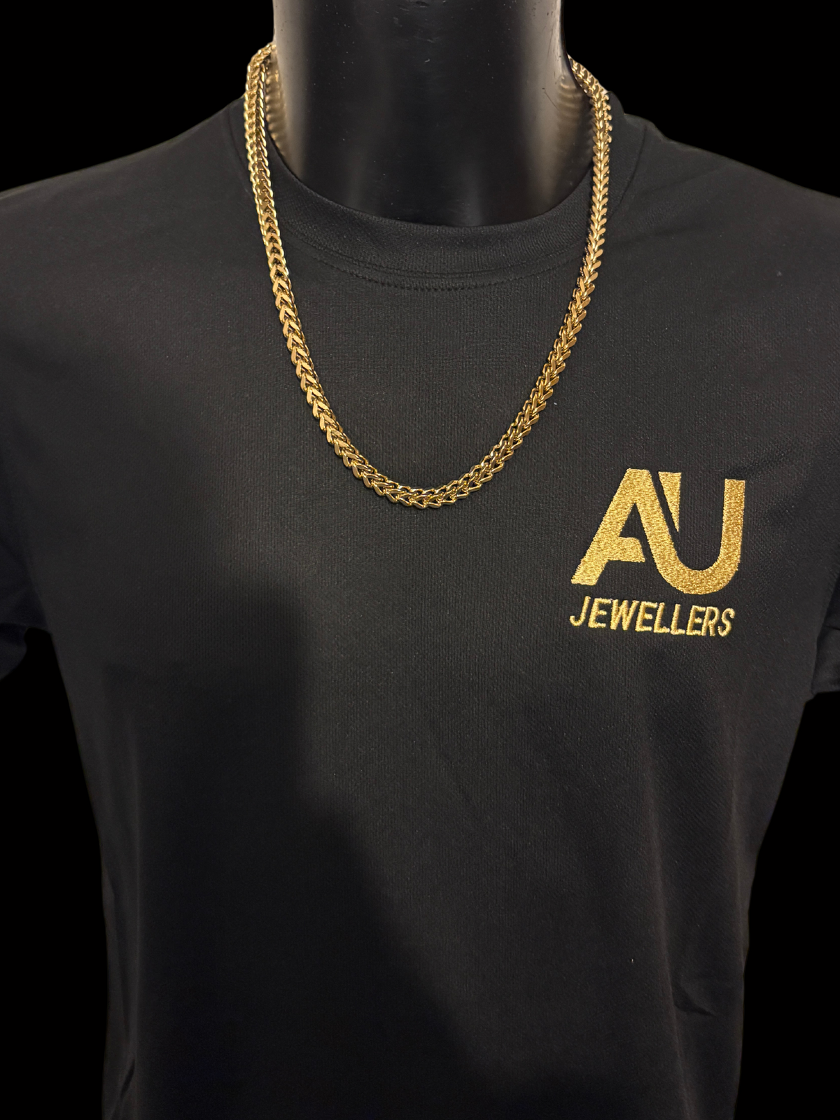 🎁 Gold Filled Franco Chain 6mm (100% off)