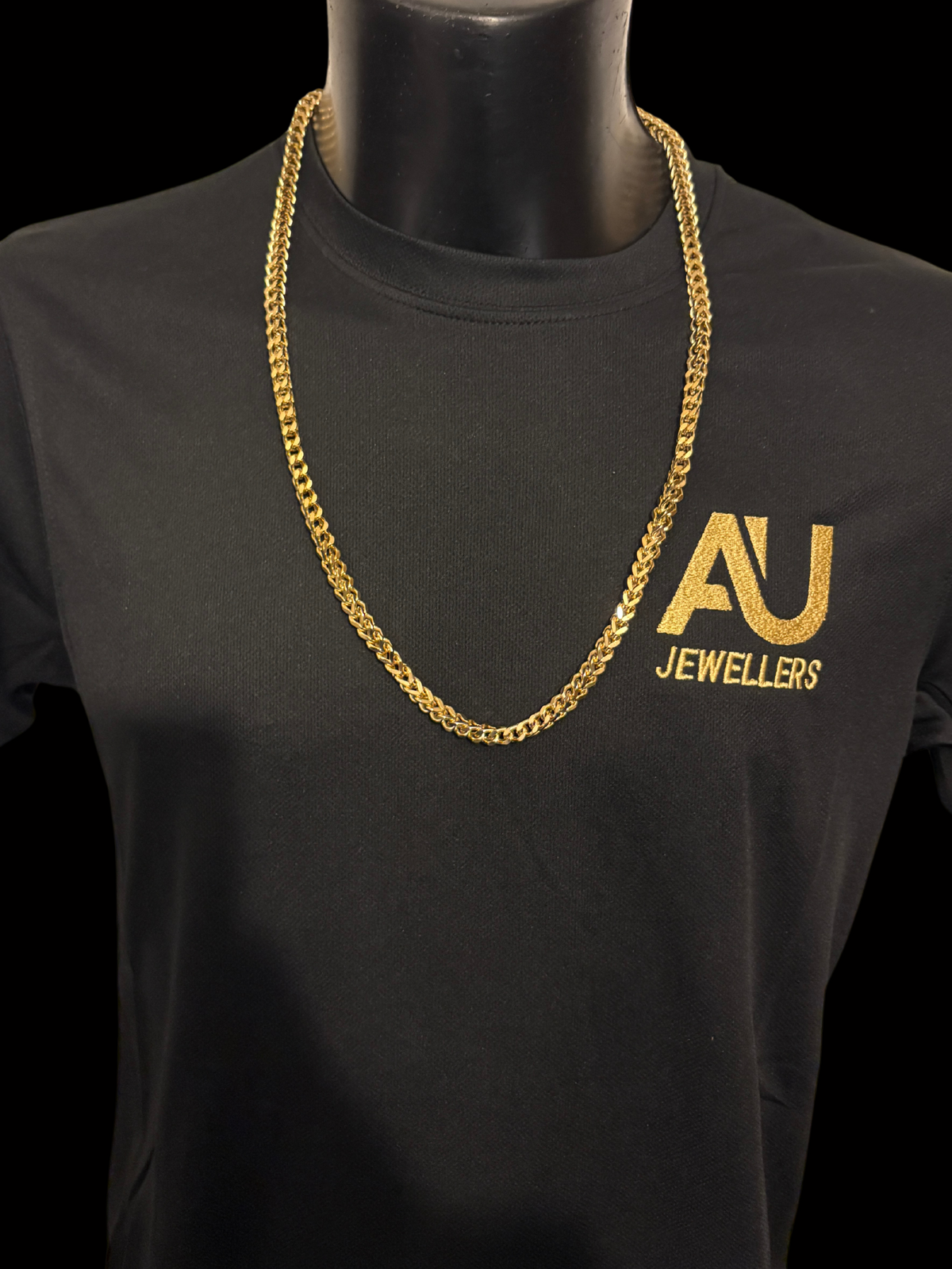 🎁 Gold Filled Franco Chain 6mm (100% off)