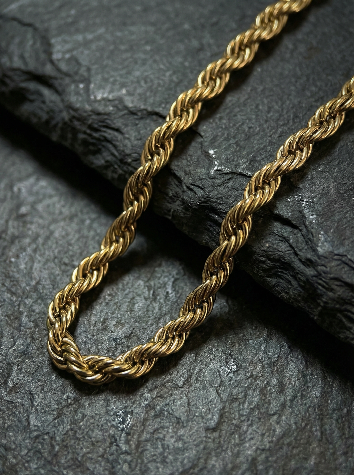 9ct Gold Filled Rope Chain 6mm