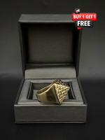 9ct Gold Filled Pyramid Ring