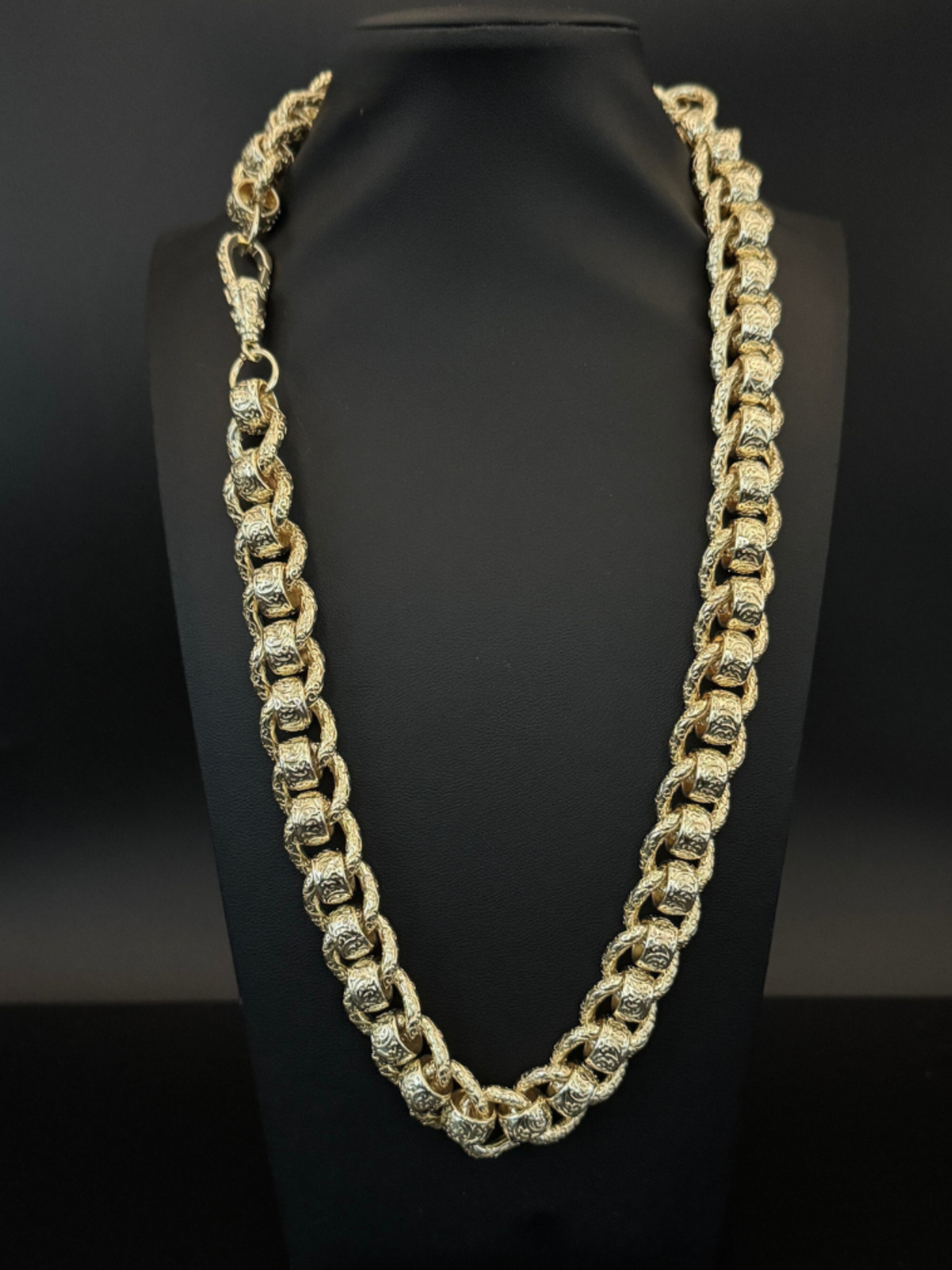 9ct Gold Filled Roller-Ball Chain 15mm