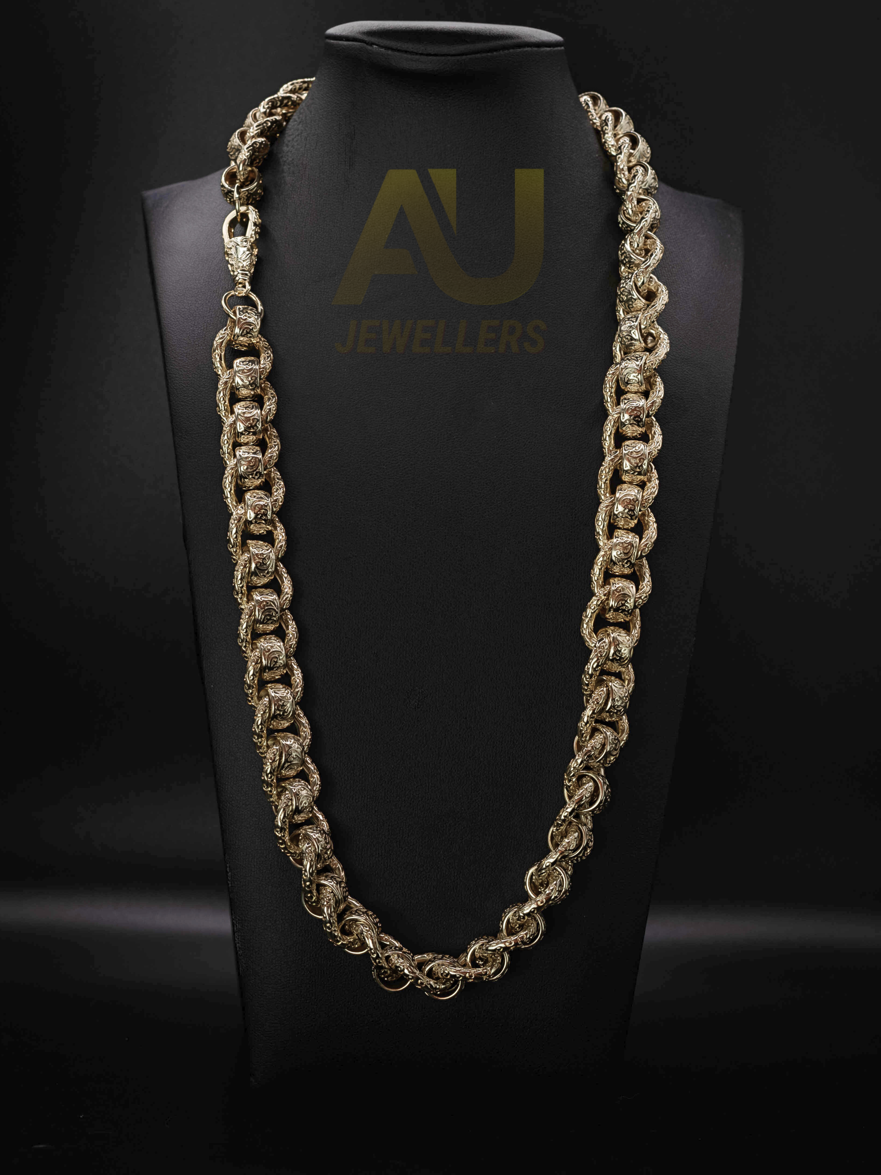 9ct Gold Filled Roller-Ball Chain 15mm