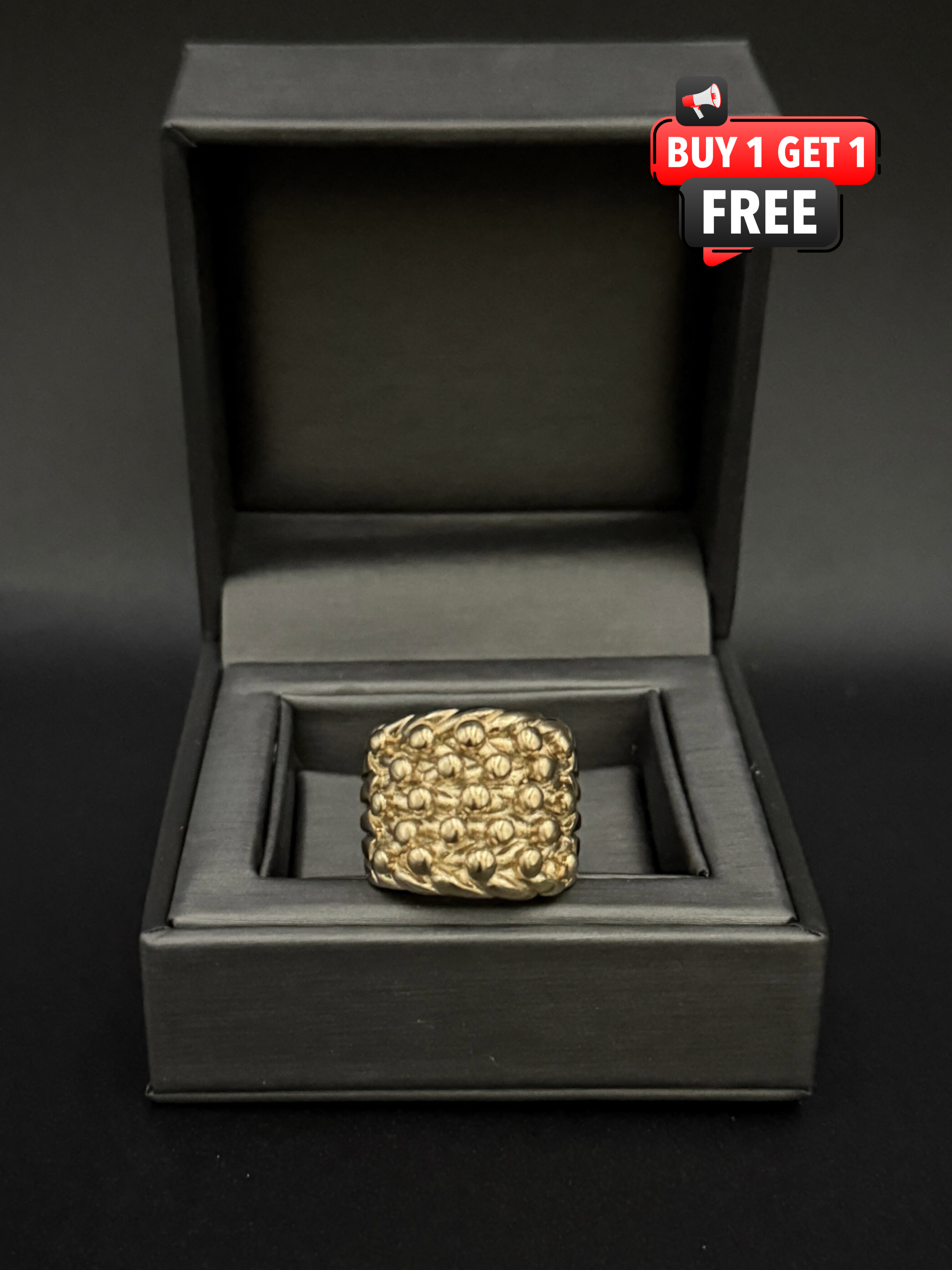 9ct Gold Filled Small 5 Row Keeper Ring