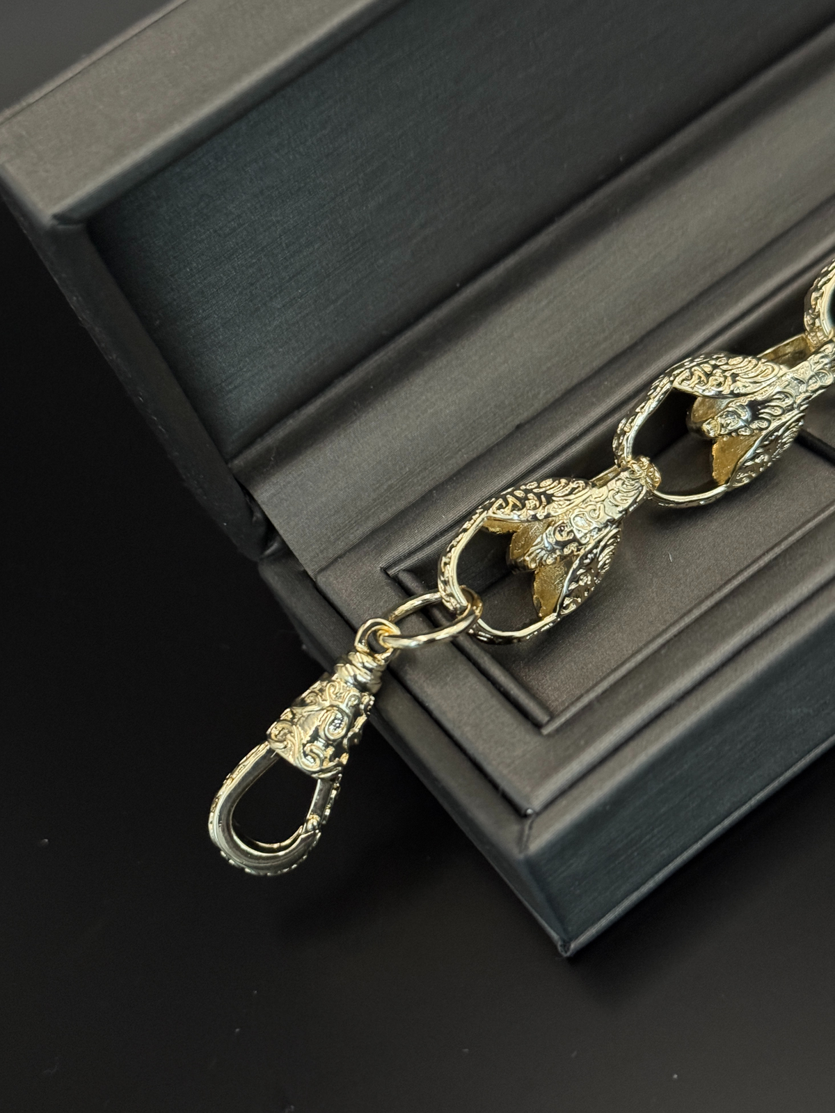 9ct Gold Filled Tulip Bracelet 15mm