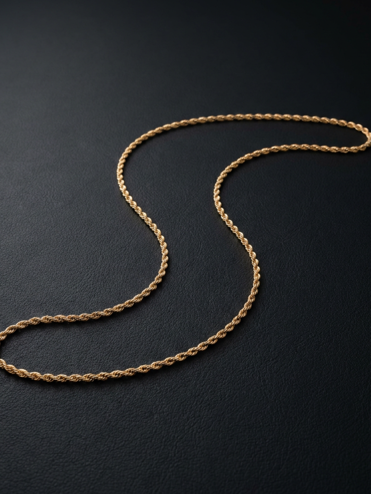 9ct Gold Filled Rope Chain 3mm