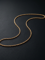 9ct Gold Filled Rope Chain 3mm