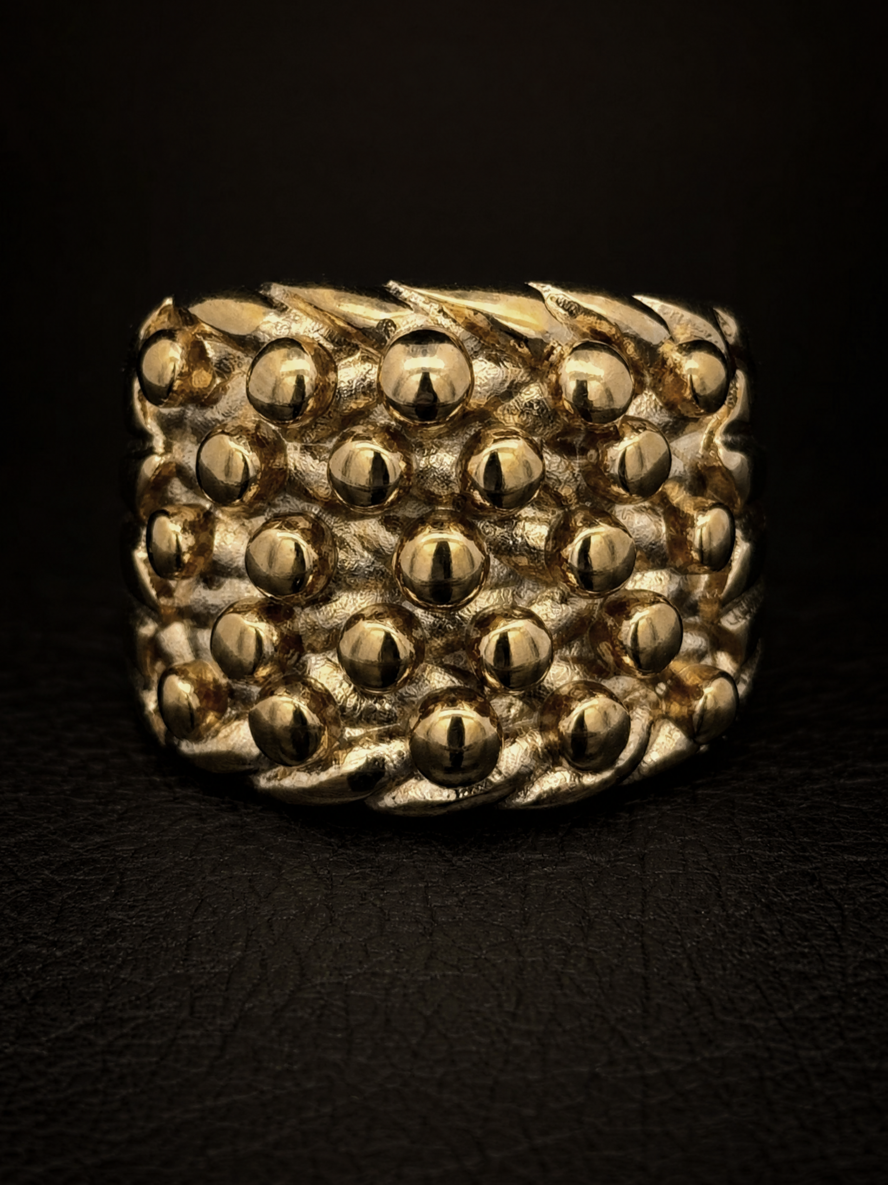 9ct Gold Filled Small 5 Row Keeper Ring