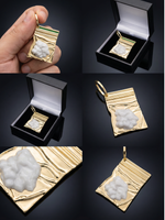 Gold Filled Baggy Pendant