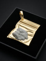 Gold Filled Baggy Pendant