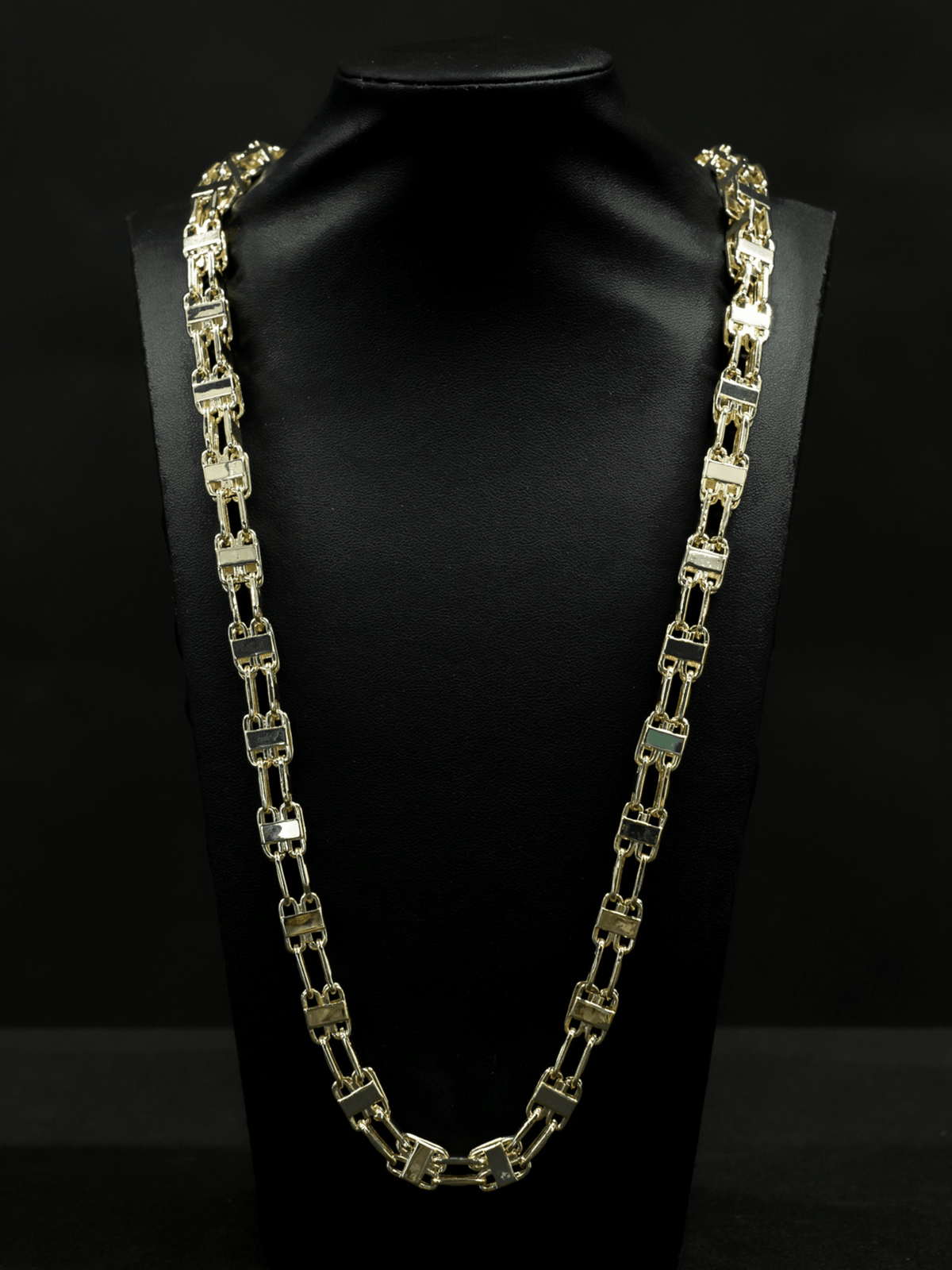 9ct Gold Filled Cage Chain 10mm