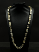 9ct Gold Filled Cage Chain 10mm