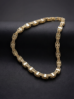 9ct Gold Filled Cage Chain 10mm