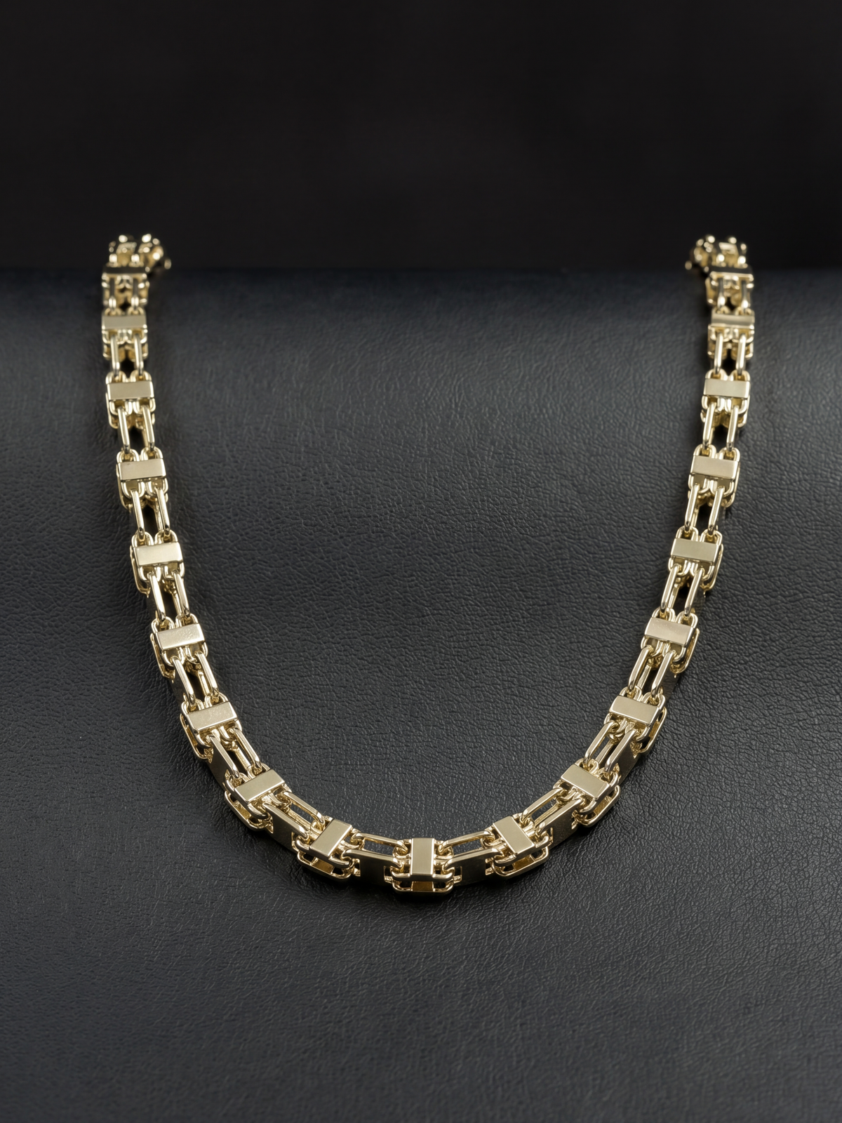 9ct Gold Filled Cage Chain 10mm