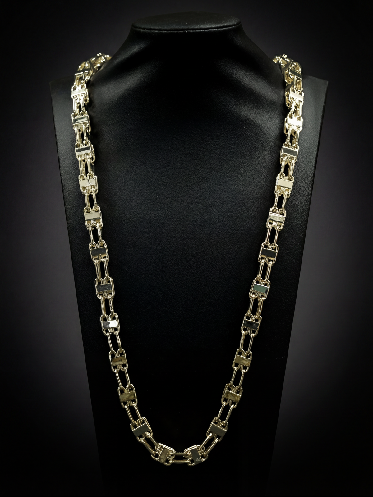 9ct Gold Filled Cage Chain 10mm