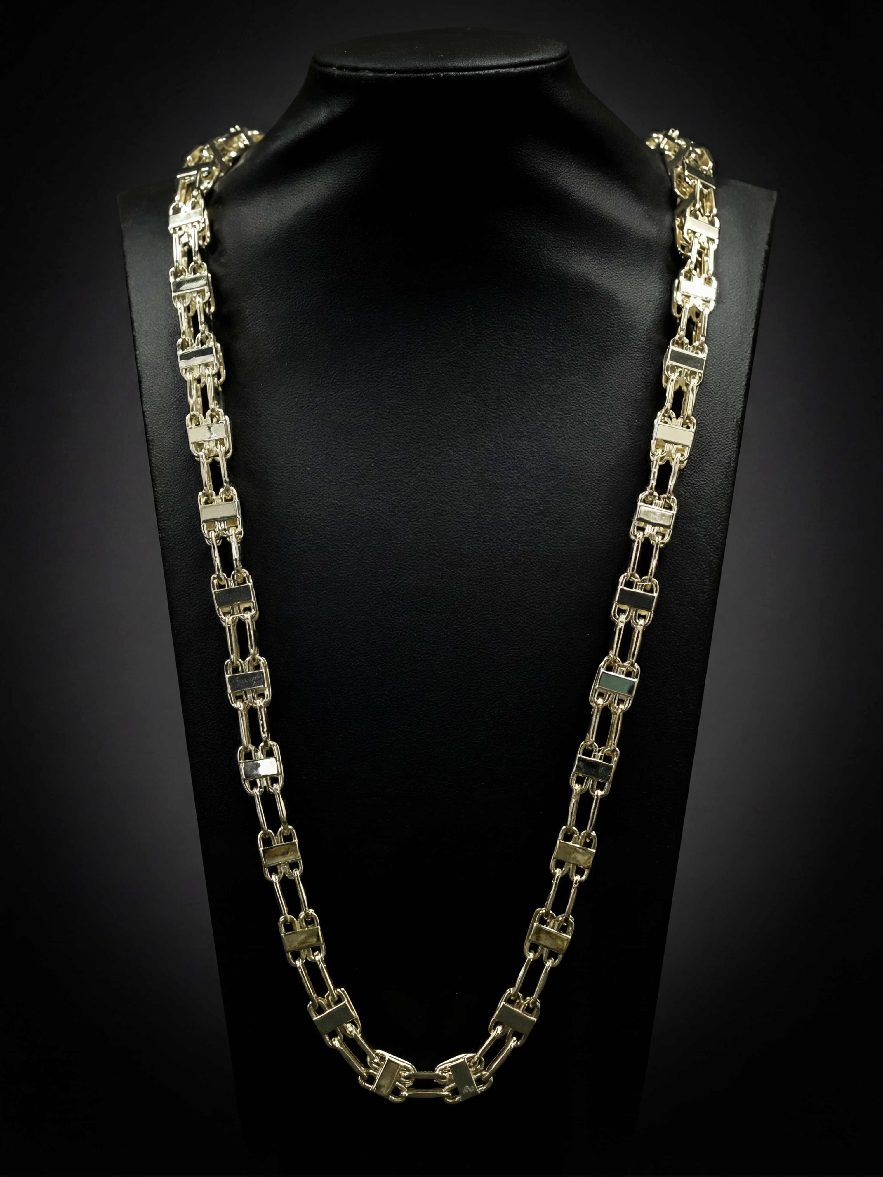 9ct Gold Filled Cage Chain 10mm