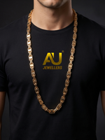 9ct Gold Filled Cage Chain 10mm