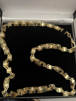 9ct Gold Filled Cage Chain 10mm