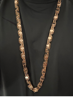 9ct Gold Filled Cage Chain 10mm