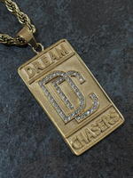 Gold Filled DreamChaser Pendant On A 6mm Rope Chain