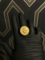 9ct Gold Filled Full Sovereign Ring