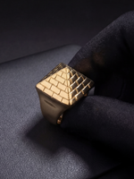 9ct Gold Filled Pyramid Ring