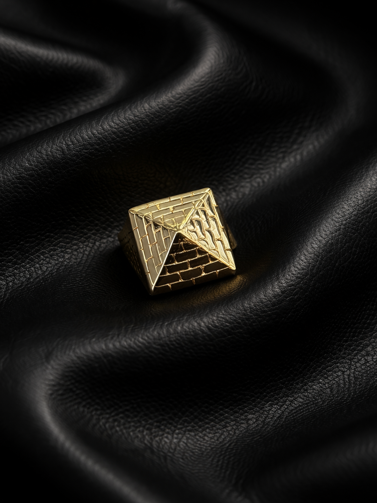 9ct Gold Filled Pyramid Ring