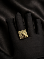 9ct Gold Filled Pyramid Ring