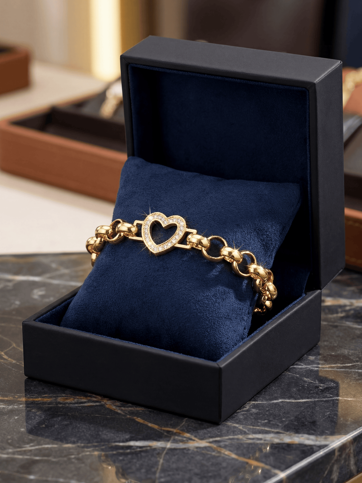 Gold Filled Kids Charm Belcher Bracelets