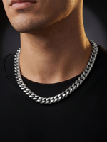 Silver Miami Cuban Chain