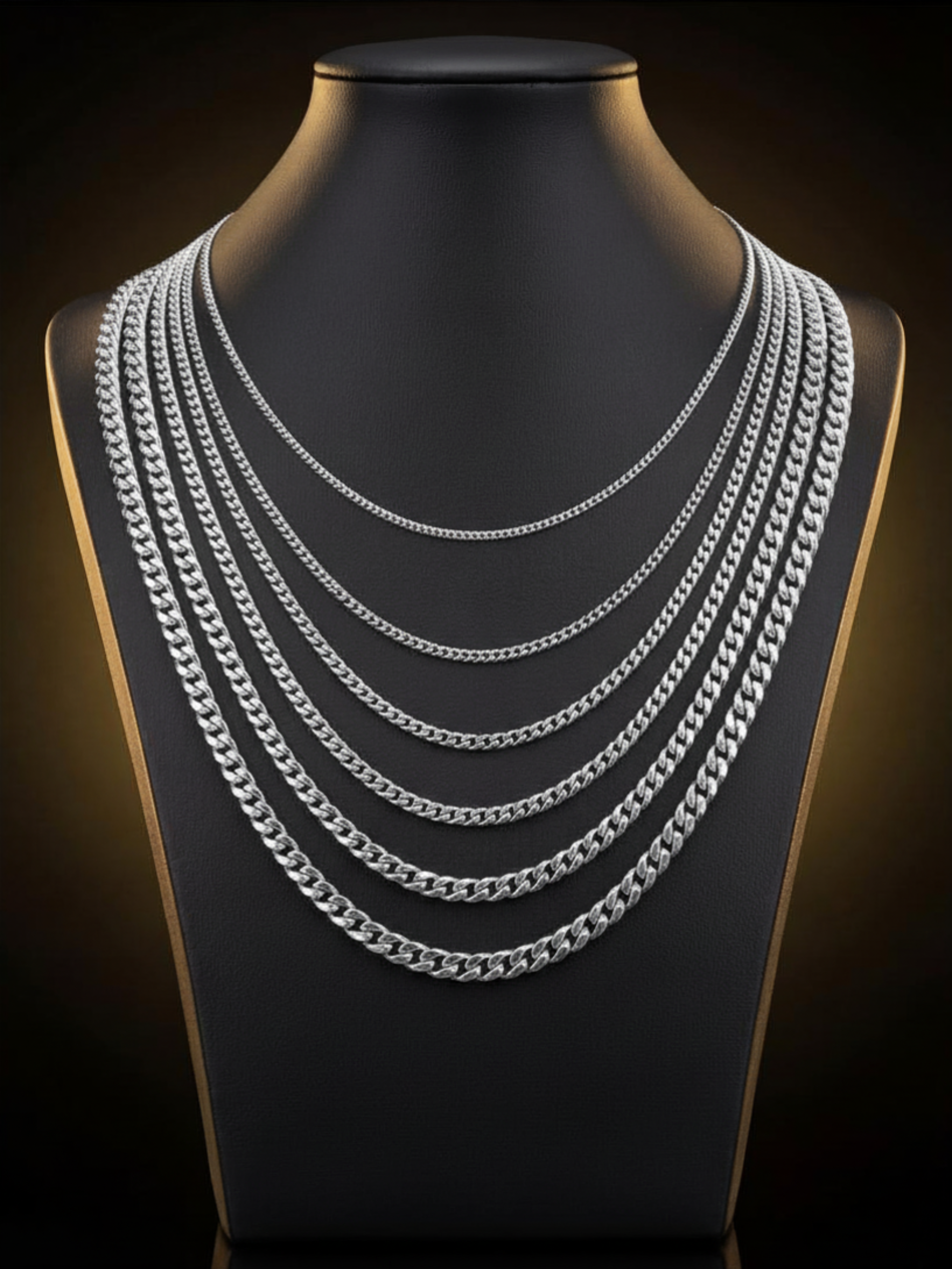 Silver Miami Cuban Chain