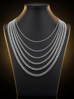 Silver Miami Cuban Chain