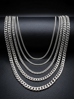 Silver Miami Cuban Chain