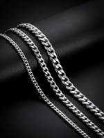 Silver Miami Cuban Chain