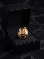 9ct Gold Filled Pitbull Ring