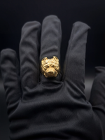 9ct Gold Filled Pitbull Ring