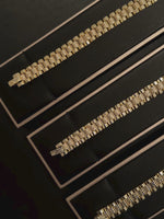 Gold Filled Diamond Presidential Bracelet 10mm Multi-colour