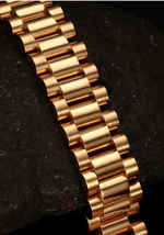 Gold Filled Presidential Bracelet 15mm